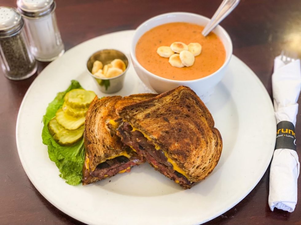 Patty melt Brunch Cafe