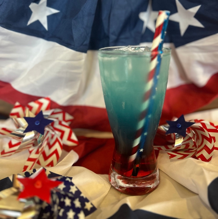 Red White and Boozy-brunch cafe July specials