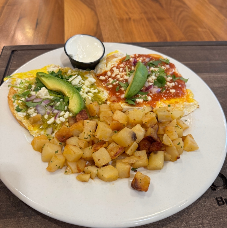 Huevos rancheros-brunch cafe